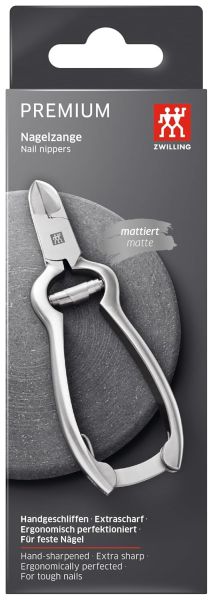 Zwilling Premium Nagelzange mit Pufferfeder Manicure Pediküre