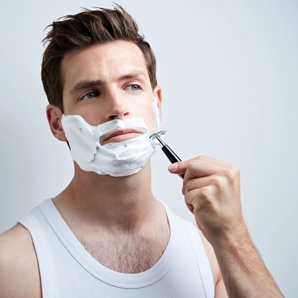 ZWILLING Rasierhobel mit geschlossenem Kamm, Schwarz doppelseitiger Rasierklinge