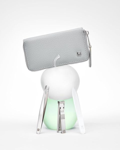 Zwilling Premium Maniküre Set 3 tlg. vegan, grau