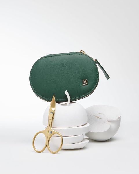 Zwilling Premium Maniküre Set 3 tlg. vegan, grün Rostfreier Edelstahl