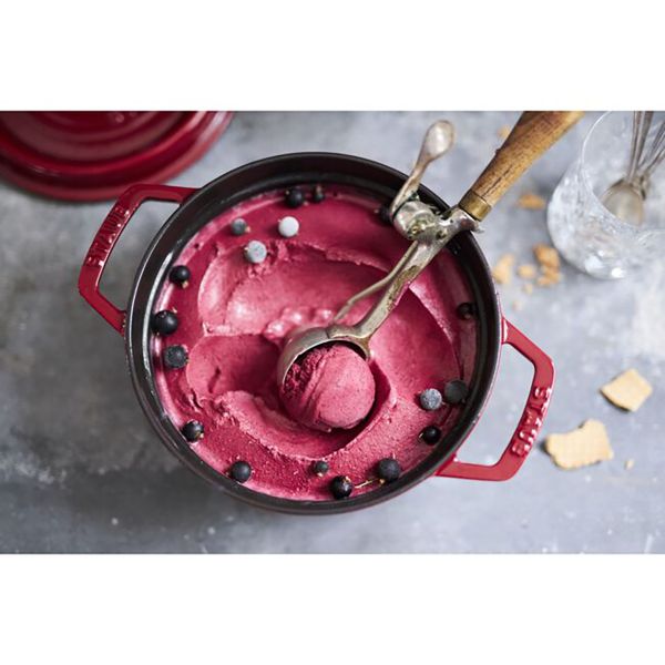 Staub La Cocotte Töpfe und Pfannen Cocotte, 28 cm | Bordeaux | rund | Gusseisen