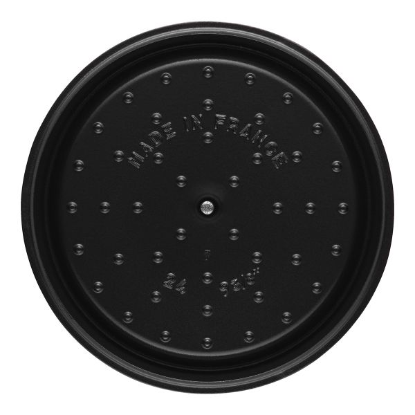 Staub La Cocotte Töpfe und Pfannen Cocotte, 28 cm | Bordeaux | rund | Gusseisen