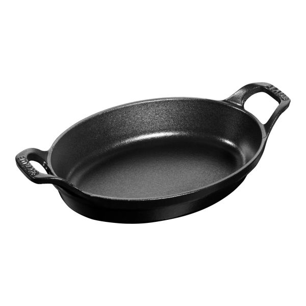 Staub Auflaufform,Ofenform 21 x 13.97 cm Gusseisen Schwarz