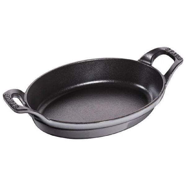 Staub  Auflaufform Ofenform, 21 x 13.97 cm Gusseisen Graphit-Grau