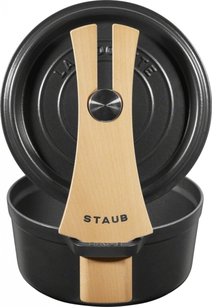 STAUB Staub Accessories Deckelhalter Holz für Cocotte 24, 26, 28 cm