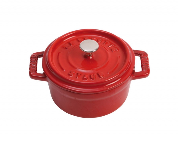 Staub Cocotte Bräter 26 cm kirsche rund