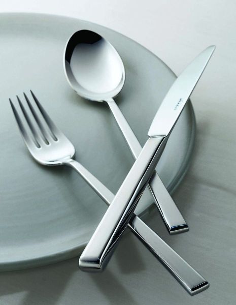 Wilkens Besteck Besteckgarnitur Menübesteck Set 60-teilig Cantone matt in 18/10 Edelstahl