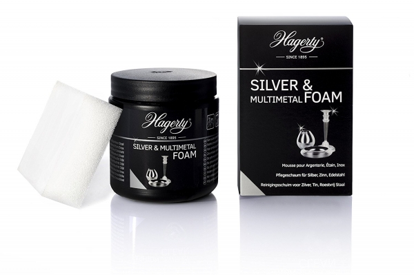 Hagerty Silver Foam Silberschaumreiniger 185g Allzweckreiniger für Silber und Silberbeschichtungen