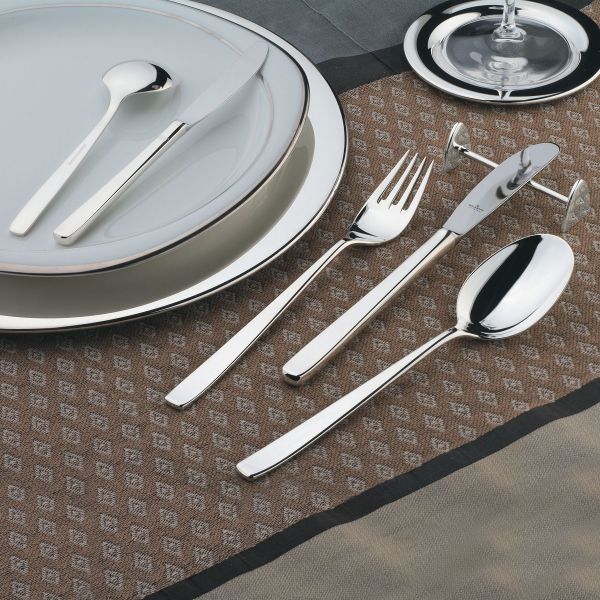 Wilkens Hochwertiger Edle Silberbesteck Set 4-teilig Classic in 925 Sterlingsilber