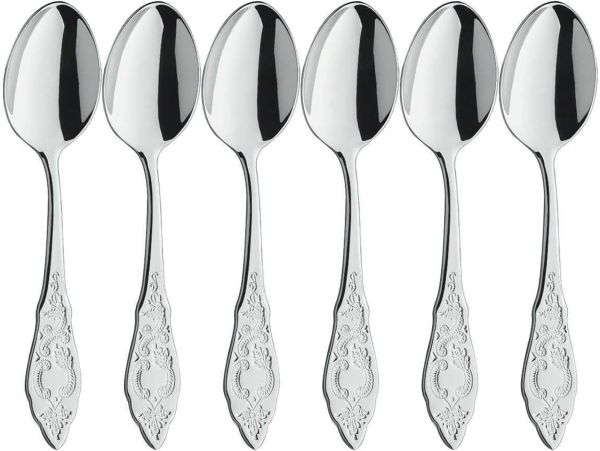 ZWILLING Ostfriesen Kaffeelöffel Set, 6-tlg rostfreier Edelstahl poliert