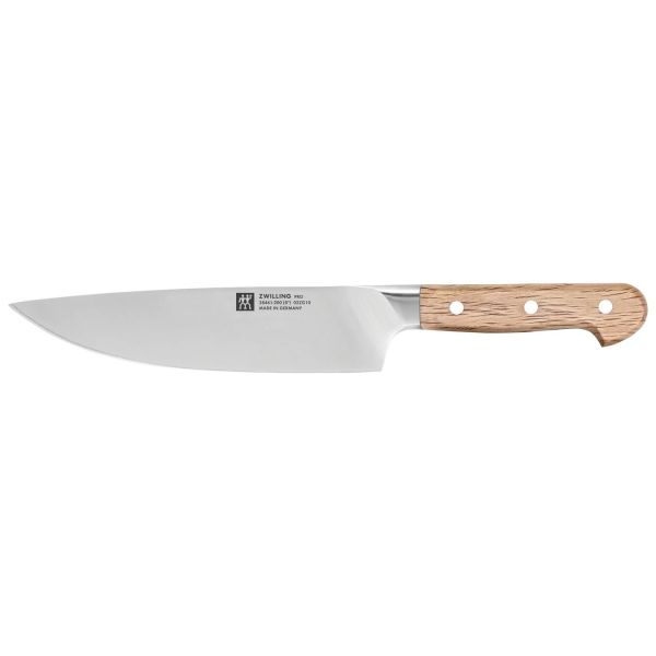 ZWILLING Pro Wood Kochmesser Küchenmesser 20 cm, Steineiche Sonderschmelze