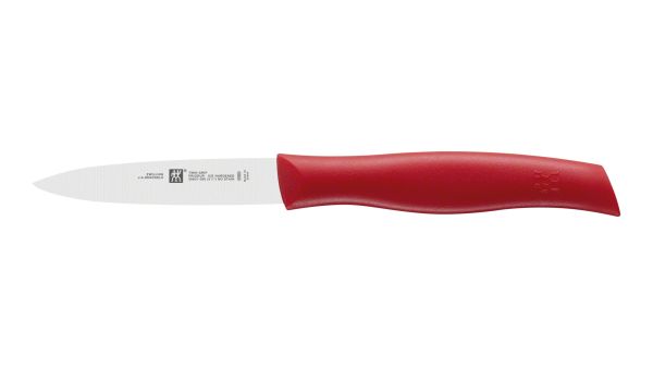 Zwilling TWIN Grip Messer Küchenmesser, rot Spick- und Garniermesser 9cm
