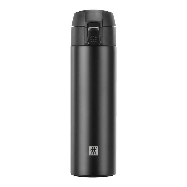 ZWILLING Thermo Thermobecher, 450 ml, Edelstahl, Schwarz Hochwertig