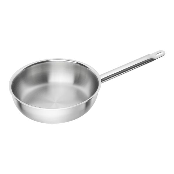 ZWILLING Pro Bratpfanne 24 cm, 18/10 Edelstahl, Silber  Geeignet für alle Herdarten