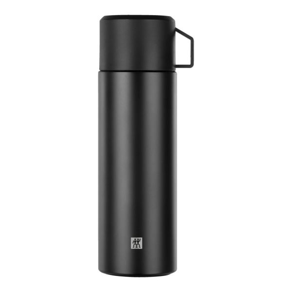 ZWILLING Thermo Isolierflasche, 1 l, Edelstahl, Schwarz Hochwertig