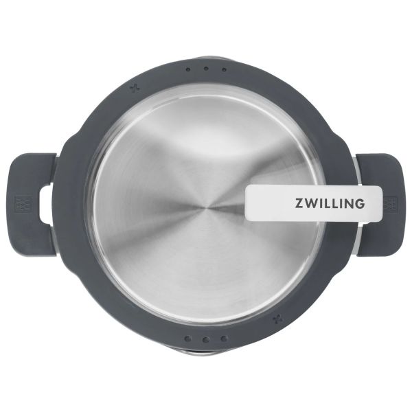 ZWILLING Simplify Kochtopfset 4-tlg, Kochgeschirr Bratentopf Edelstahl