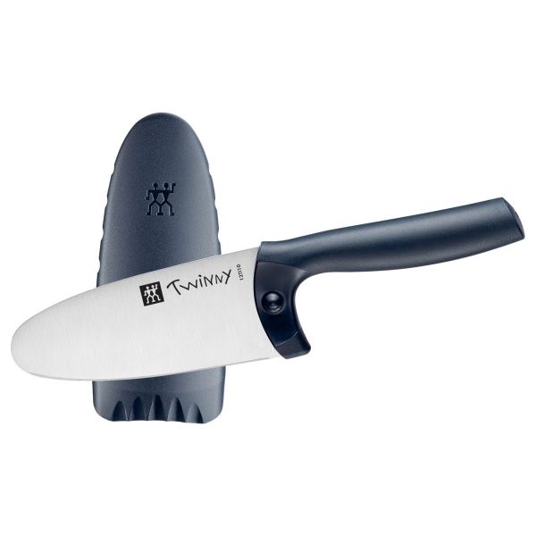 ZWILLING TWINNY Kinderkochmesser 10 cm, Blau  Edelstahl  ab 3 Jahren geeignet