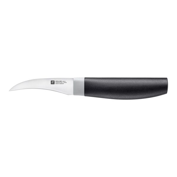 ZWILLING Now S Schälmesser Küchenmesser Messer 7 cm, Schwarz