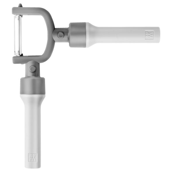 ZWILLING Z-Cut 2-in-1 Sparschäler, Grau Kunststoff