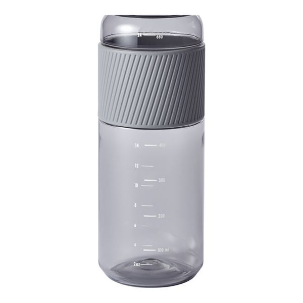 ZWILLING Bottle Trinkgläser Trinkflasche, 680 ml Tritan Grau