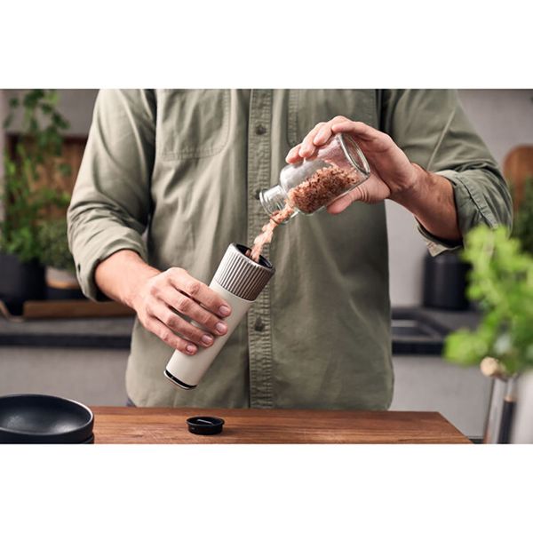 ZWILLING Spices Gewürze und Mühlen Gewürzmühle, 19 cm Elfenbein-Weiß