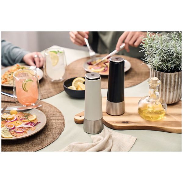 ZWILLING Spices Gewürze und Mühlen Gewürzmühlen Set Schwarz und Weiss