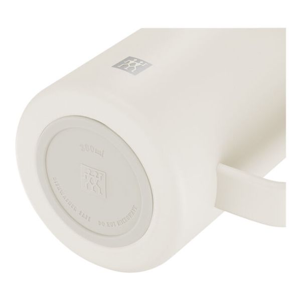 ZWILLING Thermo plus Isolierbecher Thermobecher, 380 ml Edelstahl Cream