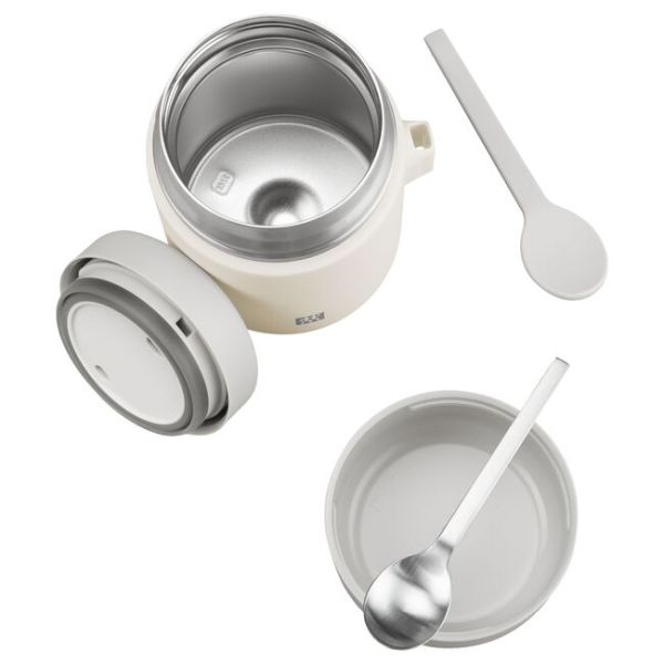 ZWILLING Thermo plus Speisebehälter, 600 ml Edelstahl Cream