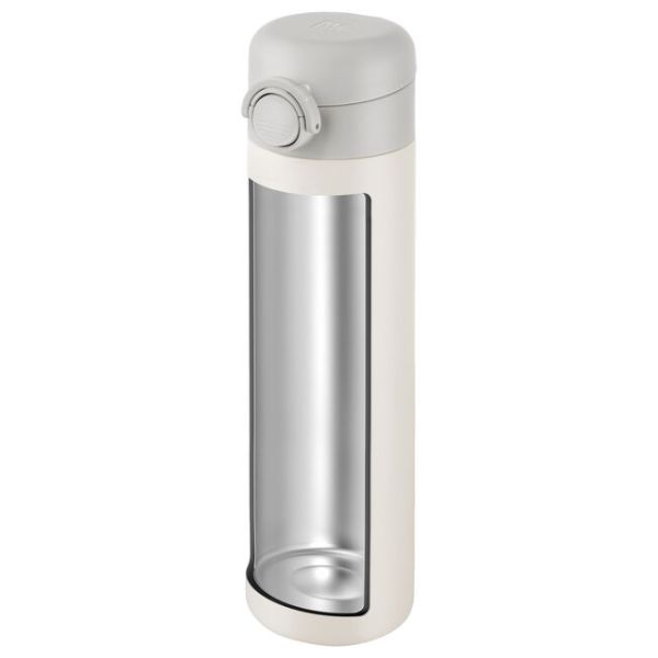 ZWILLING Thermo Plus Thermoflasche, 500 ml Edelstahl Cream