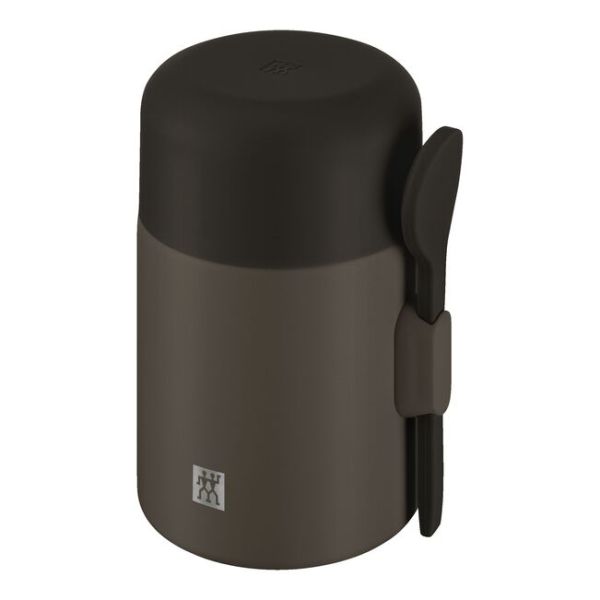 ZWILLING Thermo Plus Speisebehälter, 600 ml Edelstahl Chocolate