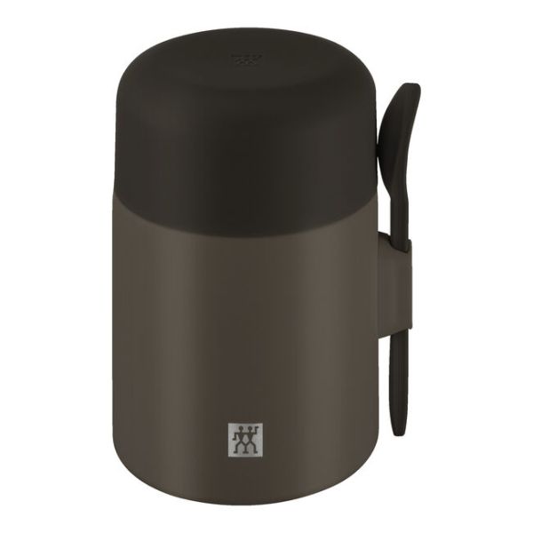 ZWILLING Thermo Plus Speisebehälter, 600 ml Edelstahl Chocolate