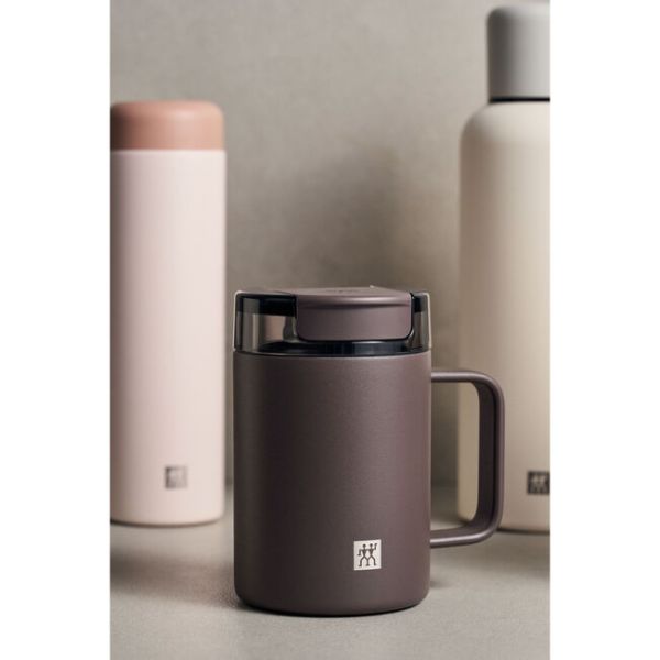 ZWILLING Thermo plus Thermobecher, 380 ml Edelstahl Chocolate