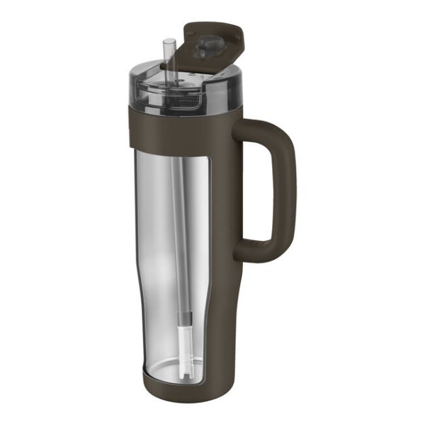 ZWILLING Thermo Plus Thermobecher mit Strohhalm, 900 ml Edelstahl Pink