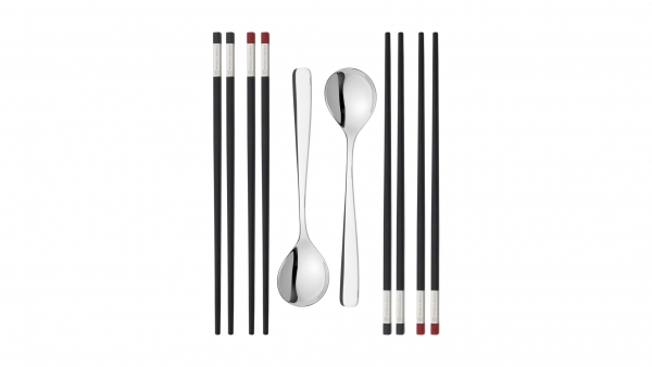 ZWILLING 4 Paar Chopstick-Set  gross  Essstäbchen Sushi Stäbchen Chinesische Stäbchen