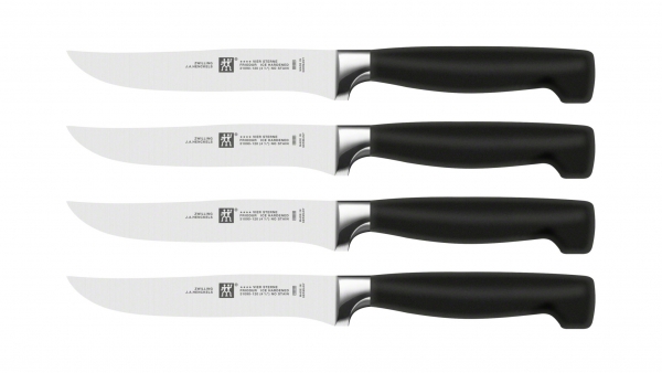 ZWILLING J.A. HENCKELS ****®VIER STERNE Messer Steakset, 4-tlg.