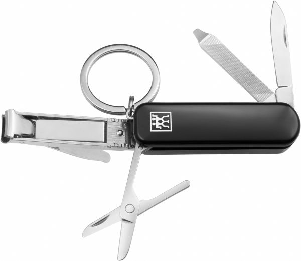 ZWILLING Classic INOX Multi-Tool, schwarz Taschenmesser Nagelknipser Maniküre