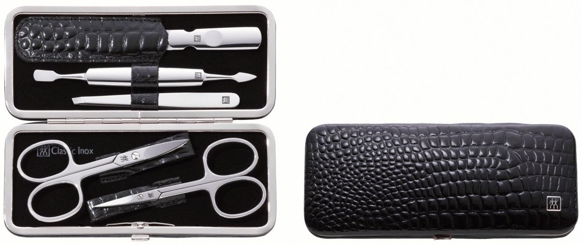 Zwilling ZWILLING® Classic Inox Rahmen-Etui, Manicure Etui Nagelpflegeset  schwarz,