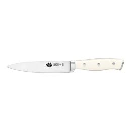 BALLARINI Savuto Fleischmesser, 16 cm Elfenbein-Weiß Glattschliff  Ergonomischer Griff