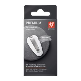 ZWILLING Nagelknipser 65mm, Edelstahl weißem Nagelfang