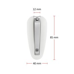 ZWILLING Premium Nagelknipser mit Nagelfang 85mm, Edelstahl mattiert