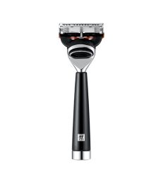 ZWILLING Dreiteiliges Rasier-Set verchromten Halter Rasierer mit Gillette