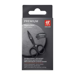 Zwilling Nagelschere, schwarz mattiert
