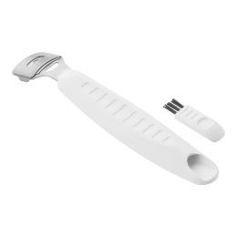 ZWILLING Premium Hornhauthobel, weiß auswechselbarer, scharfer Klinge