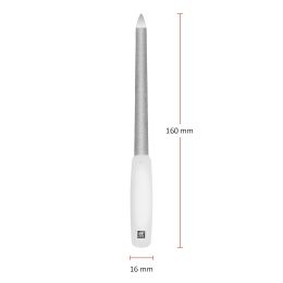 Zwilling Saphir-Nagelfeile 180mm, weiß 160mm