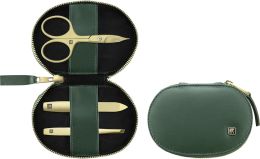 Zwilling Premium Maniküre Set 3 tlg. vegan, grün Rostfreier Edelstahl