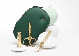 Zwilling Premium Maniküre Set 6 tlg. vegan, grün Rostfreier Edelstahl