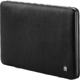 Zwilling Maniküre Pediküre Set 12tlg. mit Kompakt-Nagelknipser, Leder, Schwarz