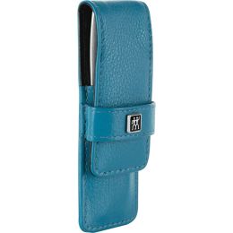 ZWILLING Hochwertige Maniküre Pediküre Set 2tlg., Petrol, Promoset satiniertem Edelstahl