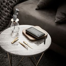 ZWILLING luxuriöse Maniküre Pediküre Set 3tlg. mit TWIN® S Nagelknipser, Leder, schwarz