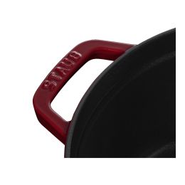 Staub La Cocotte Töpfe und Pfannen Cocotte, 26 cm | Bordeaux | rund | Gusseisen
